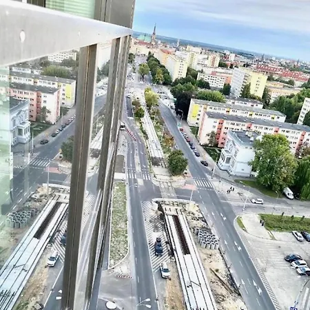 Daire Hanza Tower Downtown 20 Pool & Jacuzzi Szczecin